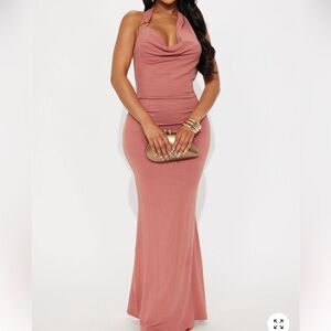 NWT Cowl Maxi Dress
